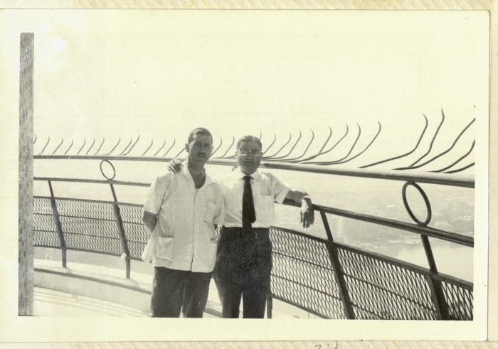 Mohammad Jadallah and Aahed abu el-Haj, Cairo, 1964 