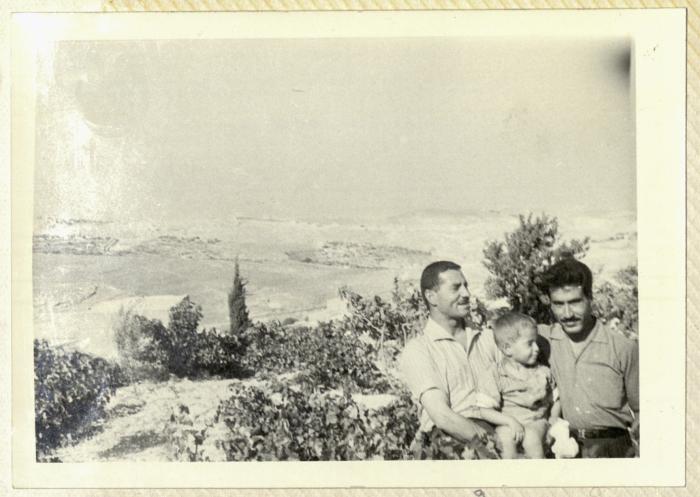 Mohammad Jadallah with As'ad al-Qadi, Sur Baher,1955