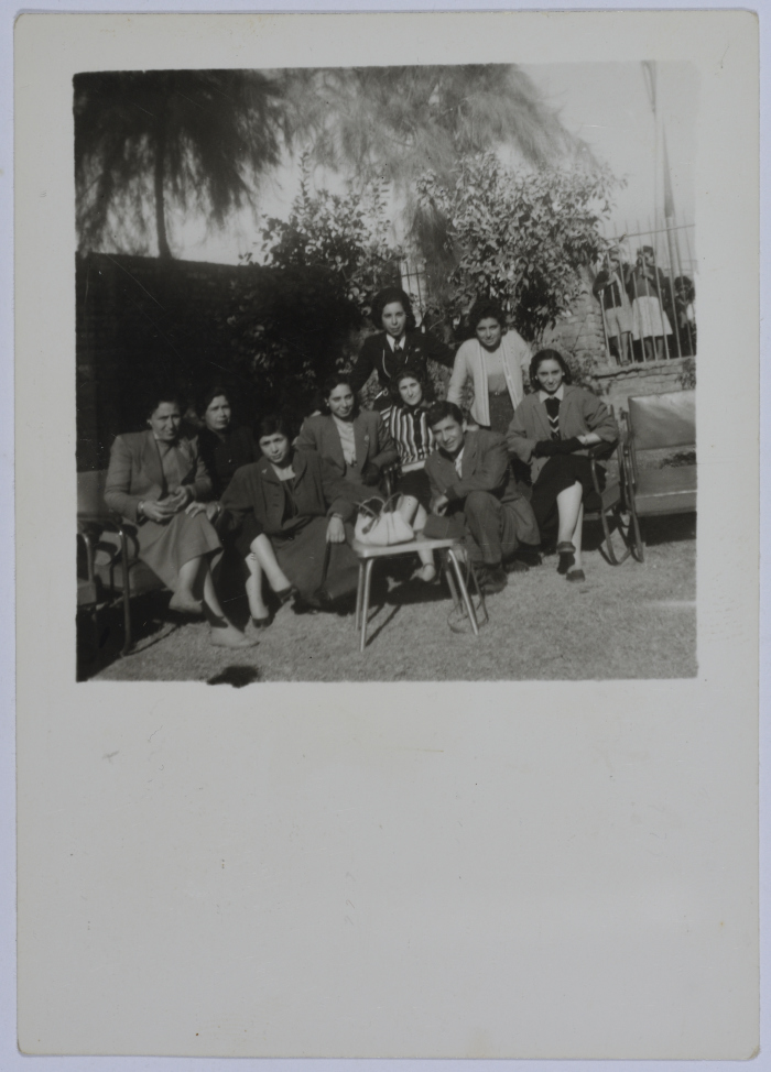 A Photograph of Girls and a Man