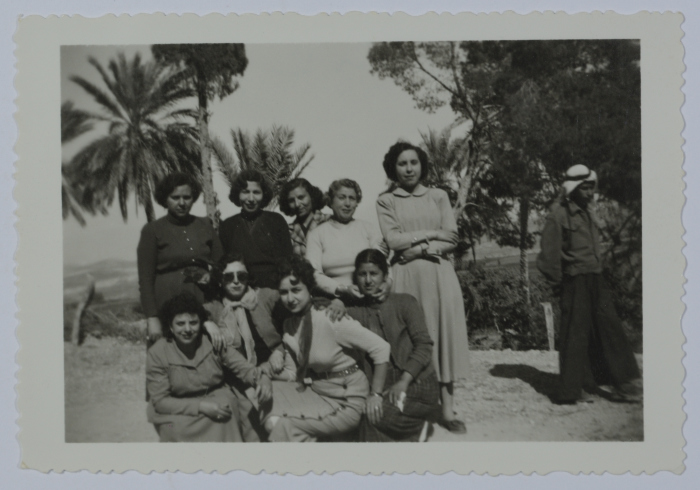 Girls at the Grove of the Monastery of the Temptation, 1954