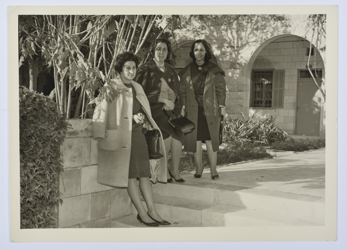 وفد من مرشدات كشافة الكويت، طولكرم، 1962