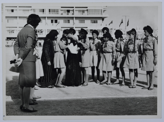 The Irbid Girl Guides, Jordan Guides Festival, 1963