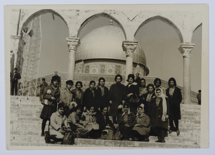 A Delegation of Kuwaiti Scout Guides, Jerusalem, 1962