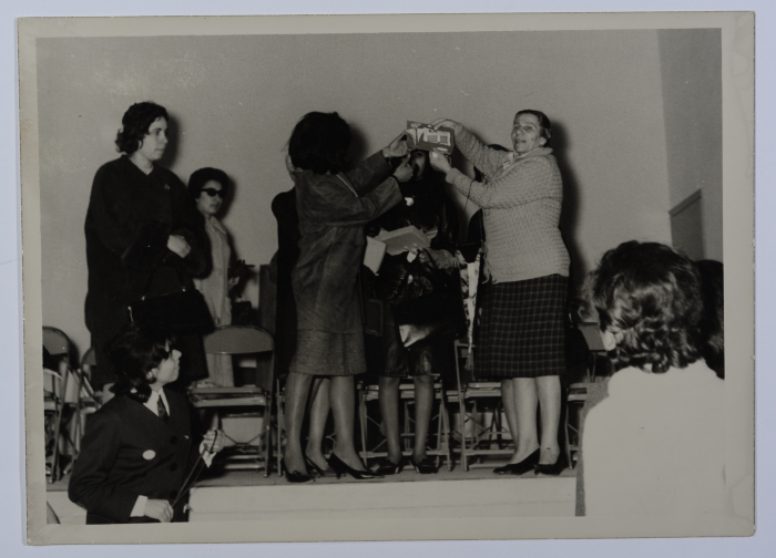 وفد من مرشدات كشافة الكويت، رام الله، 1962