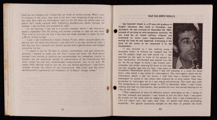 Israeli Violation of Human Rights in the Occupied Arab Territories, 1975