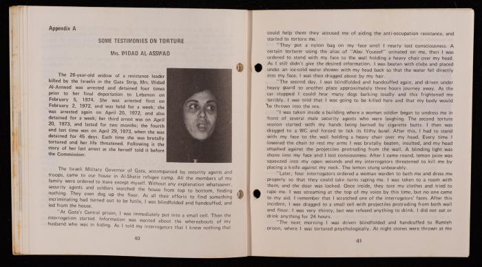 Israeli Violation of Human Rights in the Occupied Arab Territories, 1975