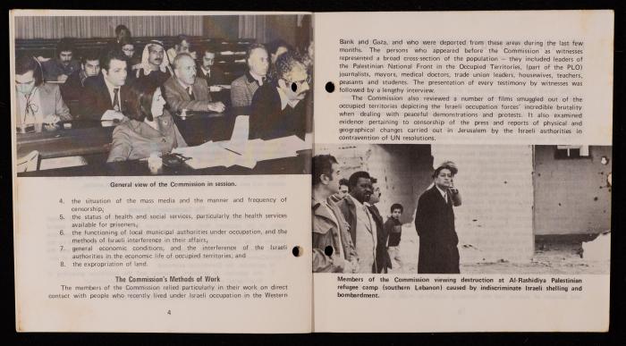 Israeli Violation of Human Rights in the Occupied Arab Territories, 1975