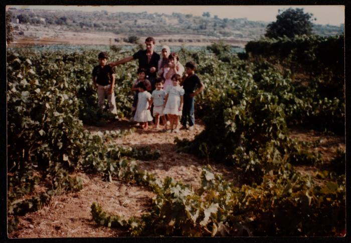 Ismael and Asma Nammoura with Children, Hebron, 1987