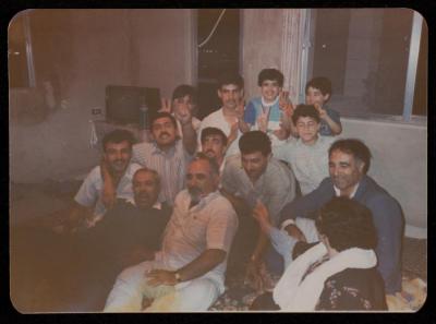  Fadeyyeh Darabe with Family, Amman, the Early 1980s