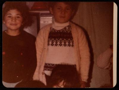 Khalil Nammoura with a Friend, Jordan, 1978