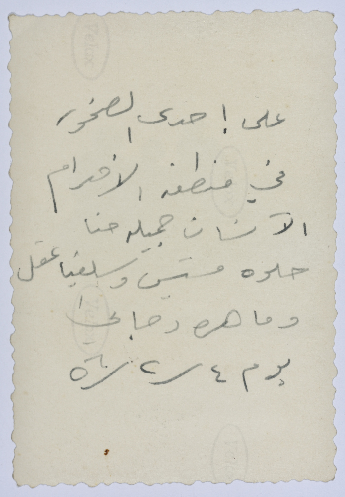 Mahira Dajani and Others, Giza, 1956