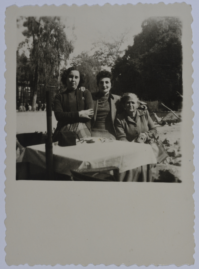 A Photograph of Women at a Zoo, 1956