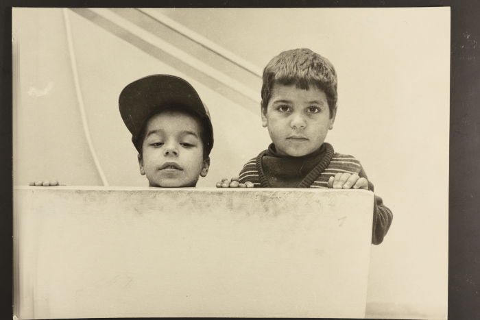 طفلان فلسطينيان، 1980- 1989