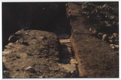 A Photo of an Excavation in the Area Surrounding the Samaritan Temple in Nablus, 1980-1999
