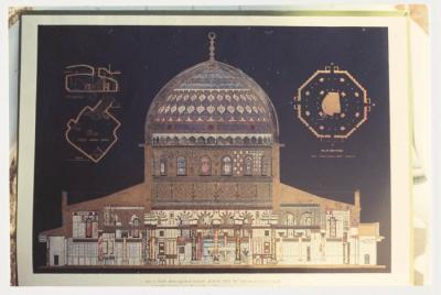 A Map of the Dome of the Rock after Restoration