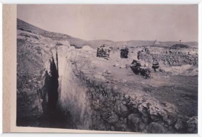 A Photo of an Archaeological Site in Palestine