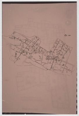 A Map of the Samaritan Temple on the Top of Mount Gerizim, Nablus