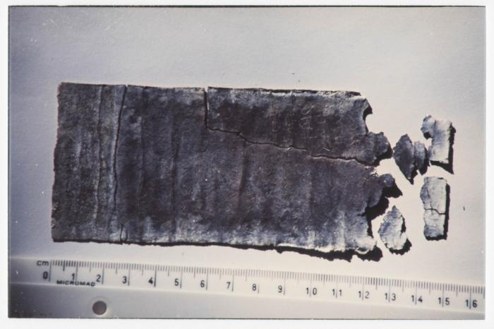 A Photo of an Artifact