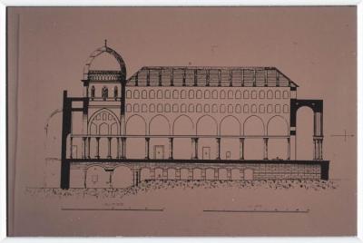 A Sketch of al-Aqsa Mosque, Jerusalem