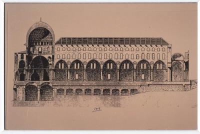 A Sketch of al-Aqsa Mosque, Jerusalem
