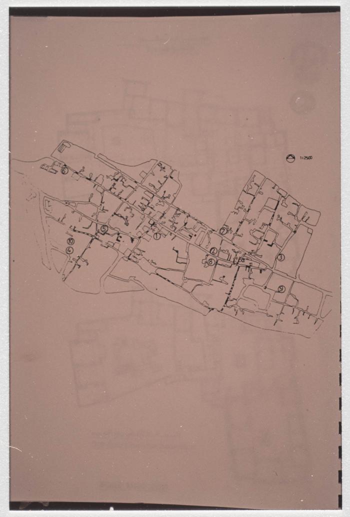 A Map of the Samaritan Temple on the Top of Mount Gerizim, Nablus