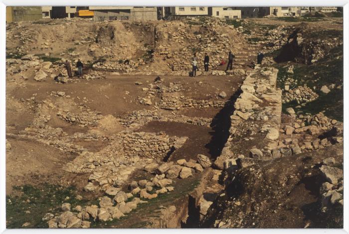 A Photograph of Tell Balata Archaeological Park, 1994
