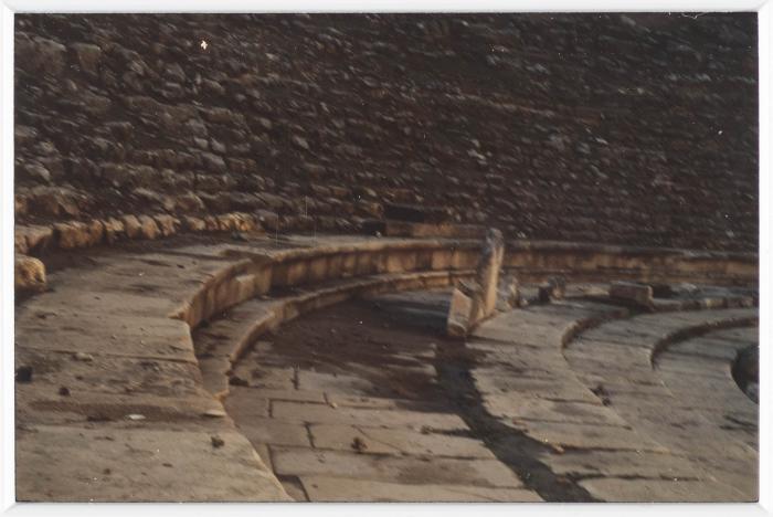 The Roman Auditorium in the City of Nablus, 1999's 