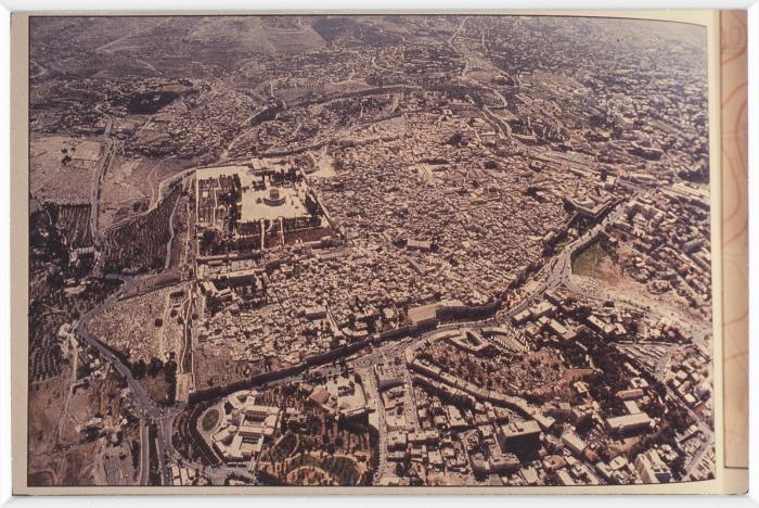 An Aerial Photograph of Jerusalem 