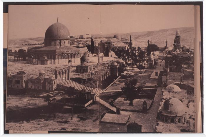 A Photograph of al-Haram ash-Sharif of al-Quds