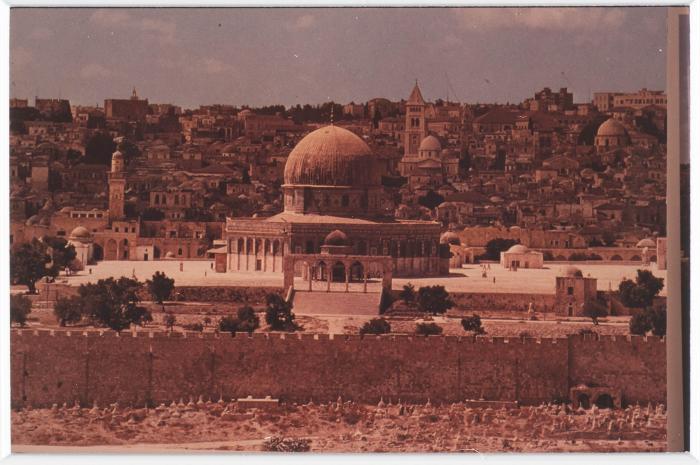 The Dome of the Rock and the Cupola of the Chain
