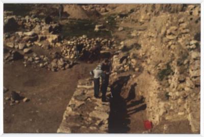 A Photograph of Tell Balata Archaeological Park, 1994
