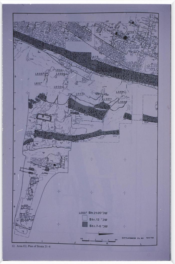 صورة من موقع تل بلاطة الأثري، 1994