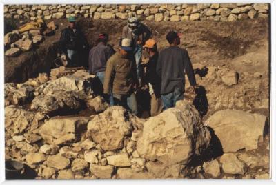 A Photograph of Tell Balata Archaeological Park, 1994
