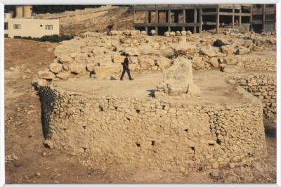 A Photograph of Tell Balata Archaeological Park, 1994
