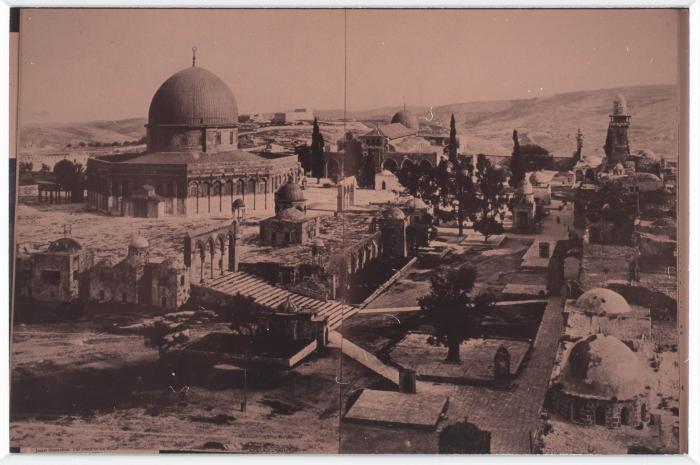 A Photograph of Al-Haram ash-Sharif of al-Quds 
