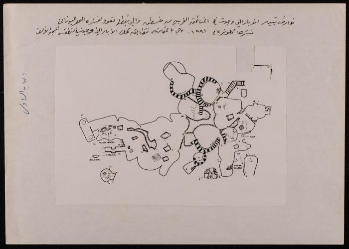 A Plot Showing the Shape of Water Wells at the al-Haram ash-Sharif of al-Quds Area 