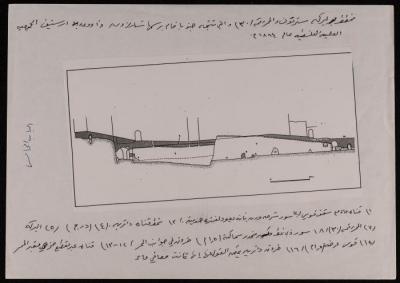 A Plot Made by Charles Warren of the Excavation Under Silwan at-Tahta Spring (Um Addaraj Spring) 