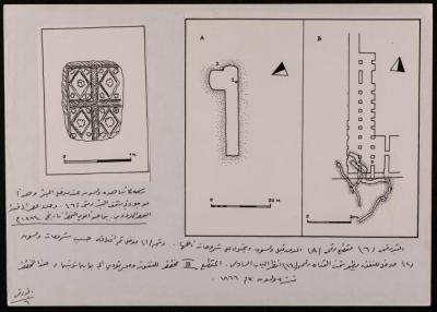 Three Plots Showing Excavations from the al-Aqsa Mosque Area 