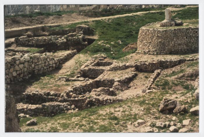 A Photograph of Tell Balata Archaeological Park, 1994
