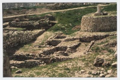A Photograph of Tell Balata Archaeological Park, 1994
