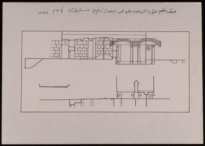مخطط للبوابة مزدوجة، 1891
