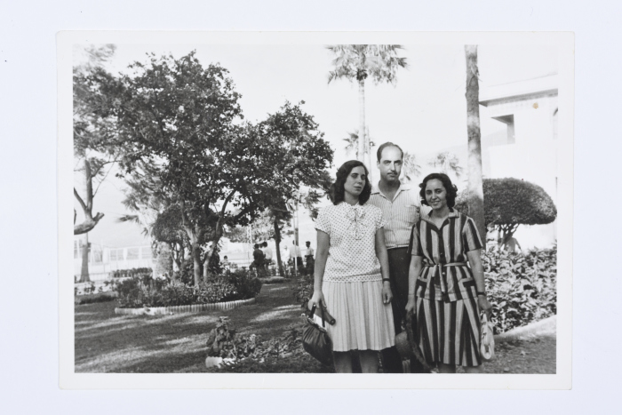 A Photograph of a Man and Two Girls, Turkey