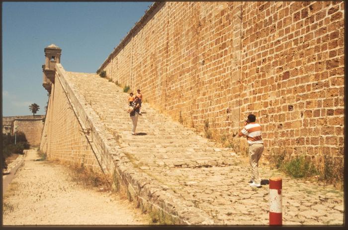 A Section of the Wall of the Occupied City of Acre in the 1990s