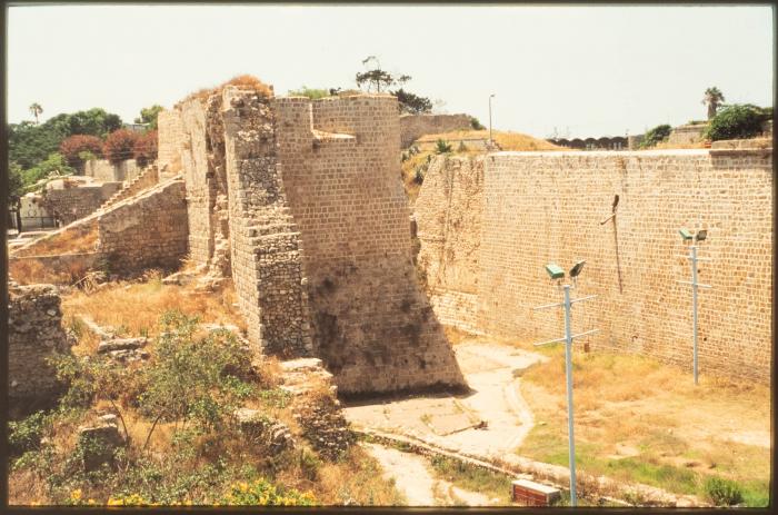 A Section of the Wall of the Occupied City of Acre in the 1990s