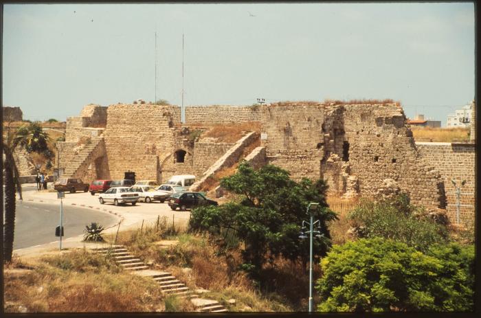 A Photograph of Acre Castle in the 1990s