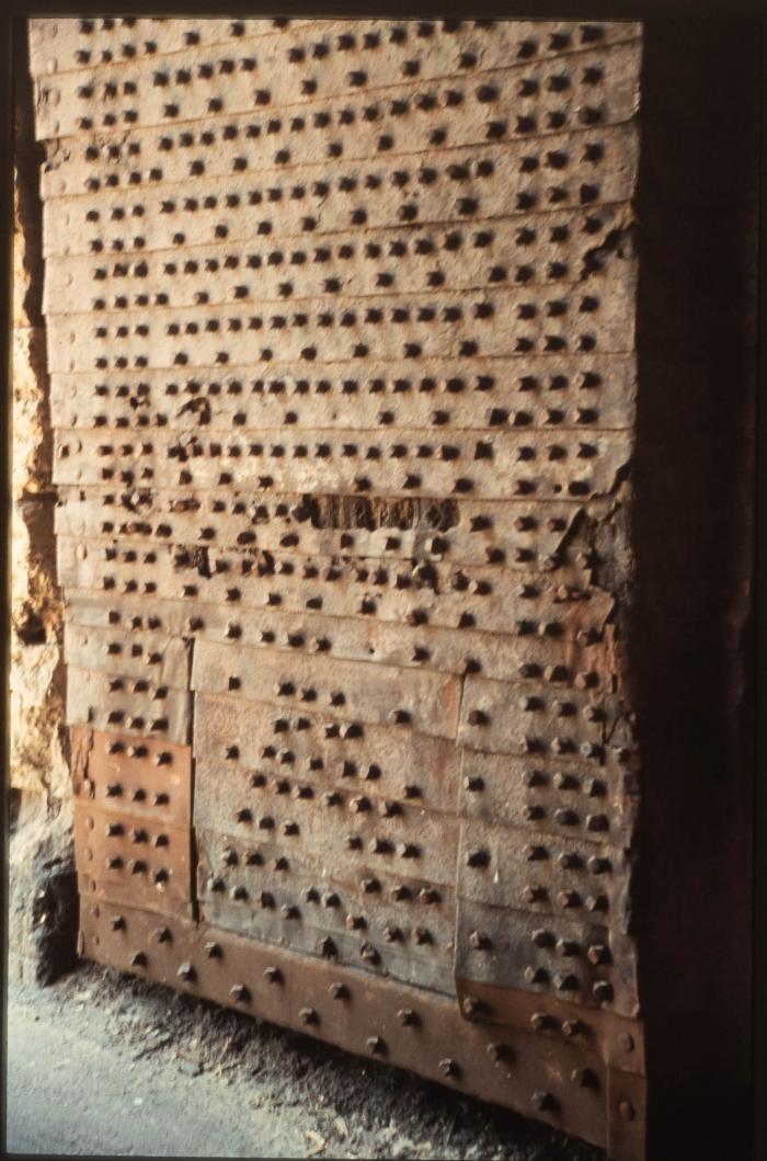 A Photograph of al-Sham Door at the Occupied City of Acre 