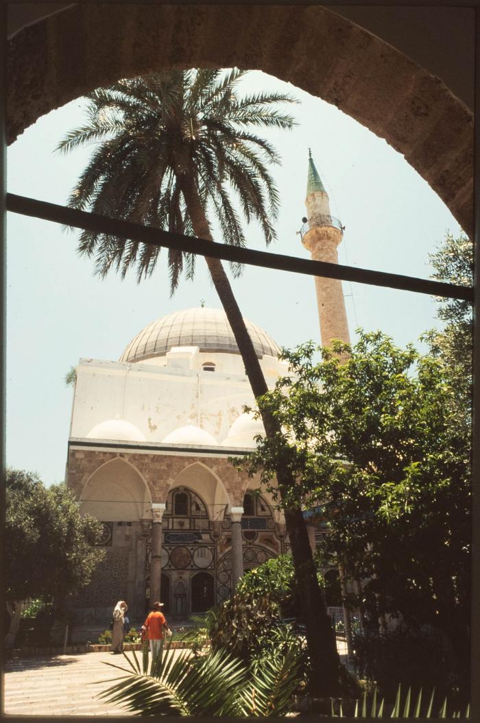 A Photograph of al-Jazzar Mosque in the Occupied City of Acre in the 1990s