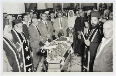 The Funeral of Hanna Khamis , Beit Jala-Bethlehem, 1952
