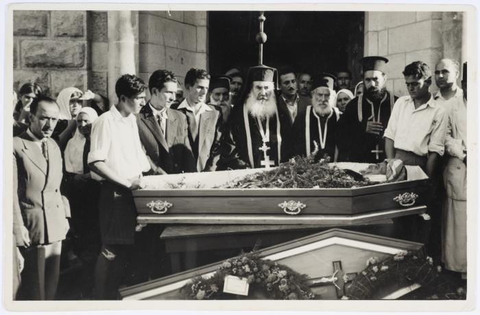 The Funeral of Hanna Khamis  , Beit Jala-Bethlehem, 1952
