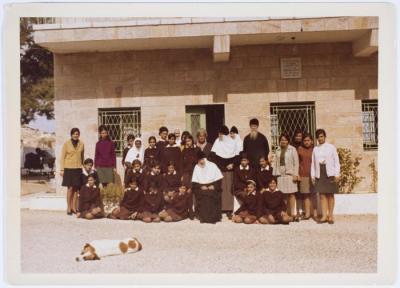 طالبات مدرسة العيزرية، سبعينيات القرن العشرين